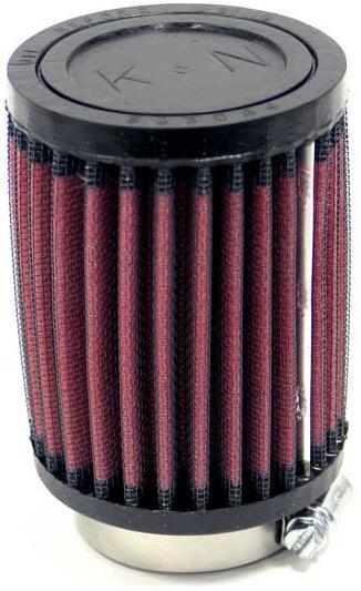 K&N Filters KNRU-0400 Universal Clamp On Filter Suit 1.875 In 48 Mm 4 In 102 Mm H X 3 In 76 Mm Od