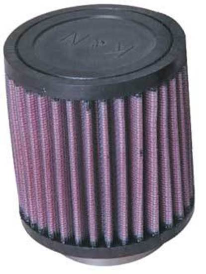 K&N Filters KNRU-0500 Universal Clamp On Filter Suit 2.063 In 52 Mm 4 In 102 Mm H X 3.5 In 89 Mm Od