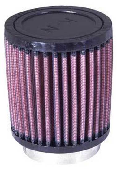 K&N Filters KNRU-0600 Universal Clamp On Filter Suit 2.25 In 57 Mm 4 In 102 Mm H X 3.5 In 89 Mm Od