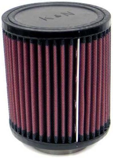 K&N Filters KNRU-0640 Universal Clamp On Filter Suit 2.25 In 57 Mm 5 In 127 Mm H X 4.5 In 114 Mm Base Od X 4.313 In 110 Mm Top Od