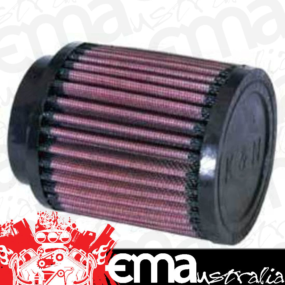 K&N Filters KNRU-0800 Universal Clamp On Filter Suit 2.438 In 62 Mm 4 In 102 Mm H X 3.5 In 89 Mm Od