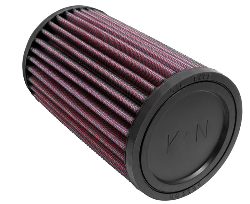 K&N Filters KNRU-0820 Universal Clamp On Filter Suit 2.438 In 62 Mm 6 In 152 Mm H X 3.5 In 89 Mm Od