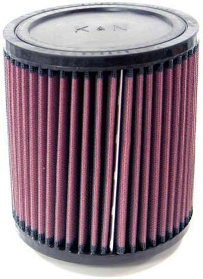 K&N Filters KNRU-1000 Universal Clamp On Filter Suit 2.438 In 62 Mm 6 In 152 Mm H X 5.5 In 140 Mm Od