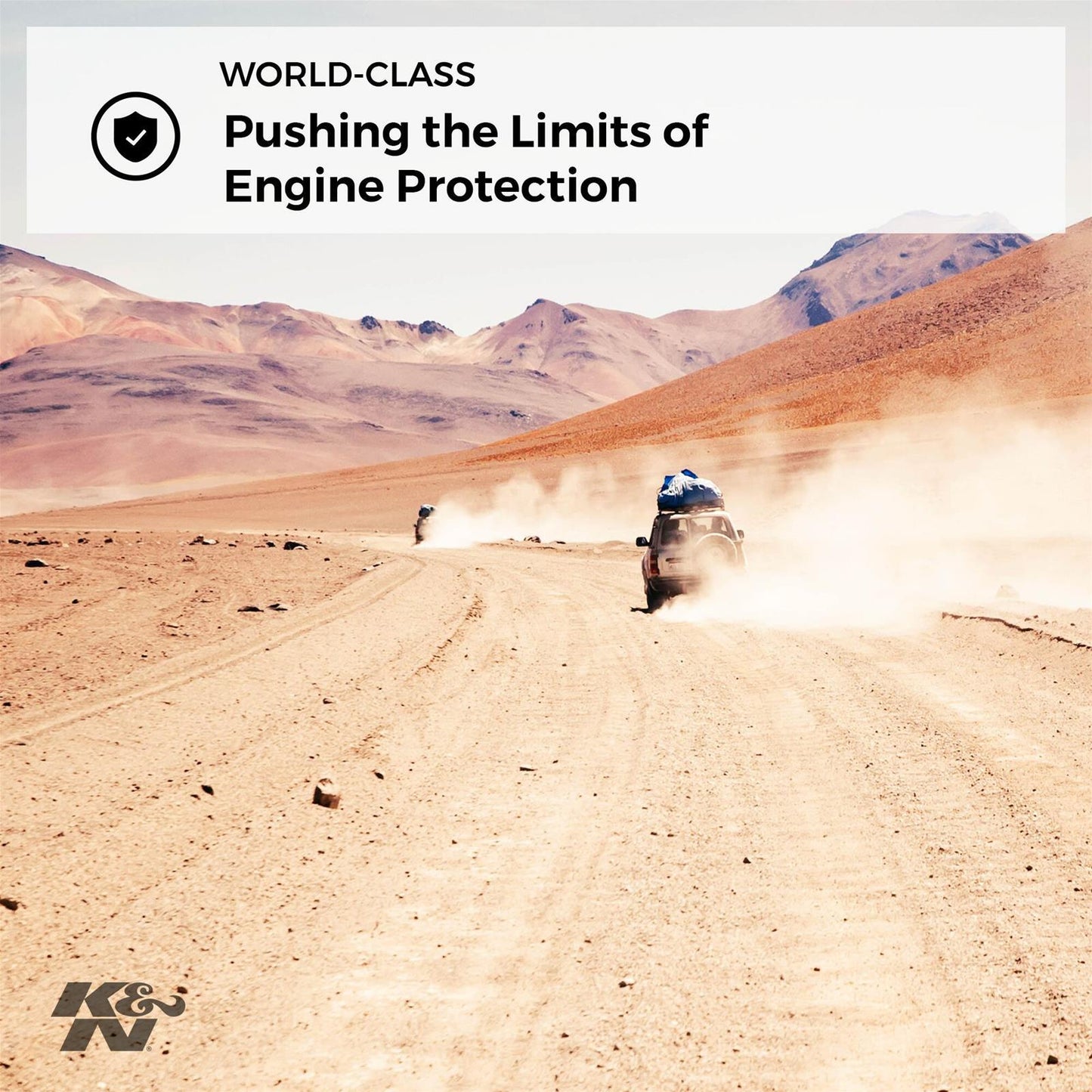 K&N Filters KNRU-1005 4-1/2" Clamp-On Tapered Filter