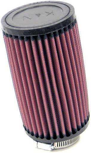 K&N Filters KNRU-1070 Universal Clamp On Filter Suit 2.063 In 52 Mm 6 In 152 Mm H X 3.5 In 89 Mm Od