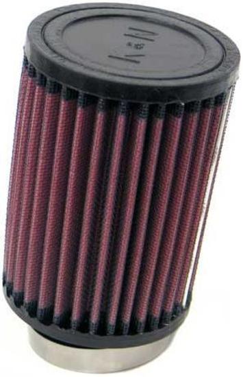 K&N Filters KNRU-1080 Universal Clamp On Filter Suit 2.063 In 52 Mm 6 In 152 Mm H X 3.5 In 89 Mm Od