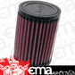 K&N Filters KNRU-1080 Universal Clamp On Filter Suit 2.063 In 52 Mm 6 In 152 Mm H X 3.5 In 89 Mm Od