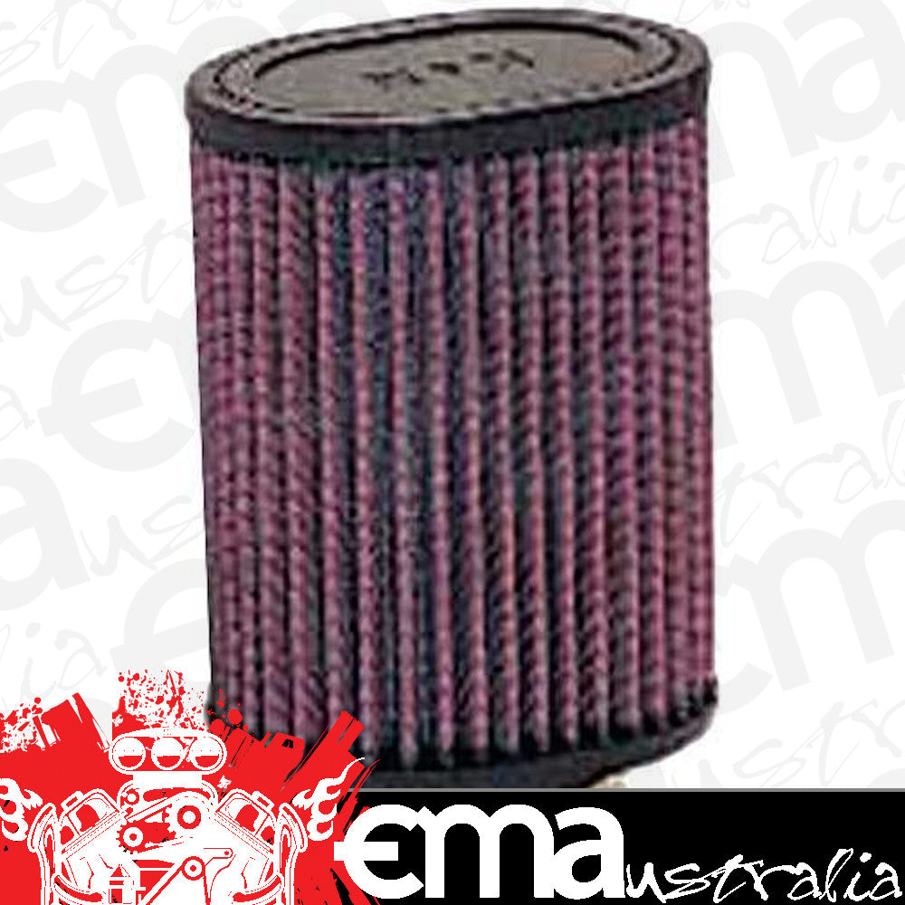 K&N Filters KNRU-1230 Universal Clamp On Filter Suit 2.438 In 62 Mm 4.5 In 114 Mm H X 3.75 In 95 Mm Od