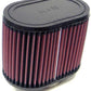 K&N Filters KNRU-1350 Universal Clamp On Filter Suit 2.438 In 62 Mm 6.25 In 159 Mm H X 4 In 102 Mm Od