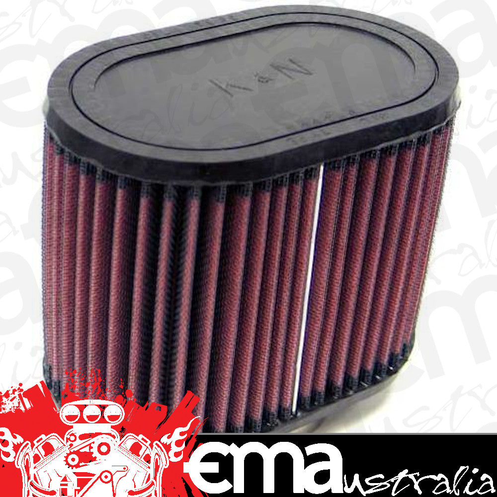 K&N Filters KNRU-1350 Universal Clamp On Filter Suit 2.438 In 62 Mm 6.25 In 159 Mm H X 4 In 102 Mm Od