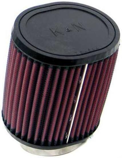 K&N Filters KNRU-1370 Universal Clamp On Filter Suit 2.438 In 62 Mm 4.5 In 114 Mm H X 3.75 In 95 Mm Od