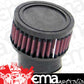 K&N Filters KNRU-1730 Universal Clamp On Filter Suit 2.438 In 62 Mm 2 In 51 Mm H X 3.75 In 95 Mm Od