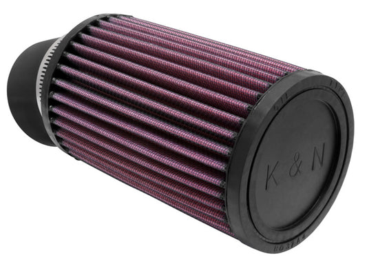 K&N Filters KNRU-1770 Universal Clamp On Filter Suit 2.438 In 62 Mm 6 In 152 Mm H X 3.75 In 95 Mm Od