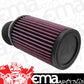 K&N Filters KNRU-1770 Universal Clamp On Filter Suit 2.438 In 62 Mm 6 In 152 Mm H X 3.75 In 95 Mm Od