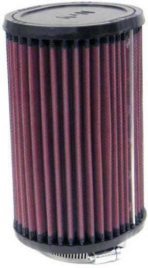 K&N Filters KNRU-1810 Universal Clamp On Filter Suit 2.438 In 62 Mm 4.5 In 114 Mm H X 3.75 In 95 Mm Od