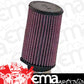 K&N Filters KNRU-1830 Universal Clamp On Filter Suit 2.5 In 64 Mm 3.75 In 95 Mm H X 4.5 In 114 Mm Od