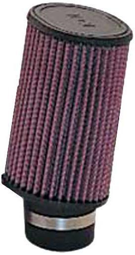 K&N Filters KNRU-1830 Universal Clamp On Filter Suit 2.5 In 64 Mm 3.75 In 95 Mm H X 4.5 In 114 Mm Od