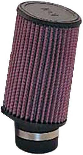 K&N Filters KNRU-1840 Universal Clamp On Filter Suit 2.5 In 64 Mm 4.5 In 114 Mm H X 3.75 In 95 Mm Od