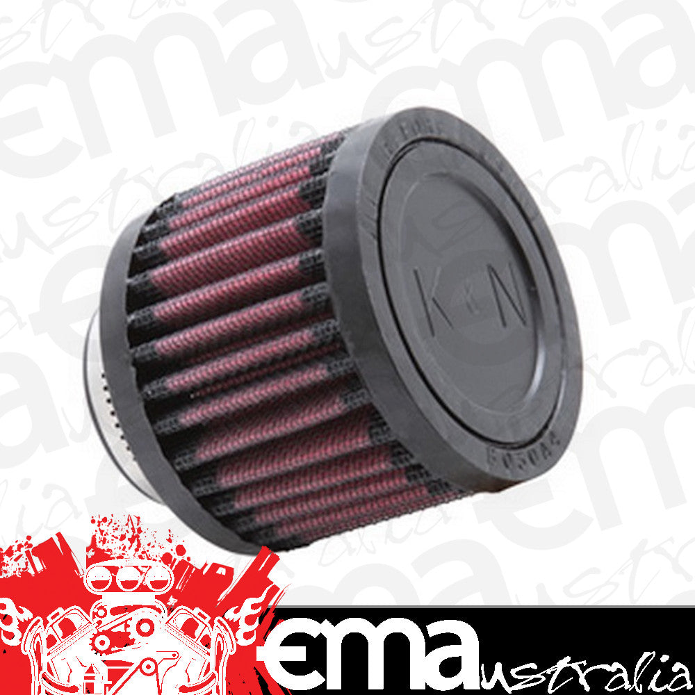 K&N Filters KNRU-2310 Universal Clamp On Filter Suit 1.563 In 40 Mm 2.5 In 64 Mm H X 3 In 76 Mm Od