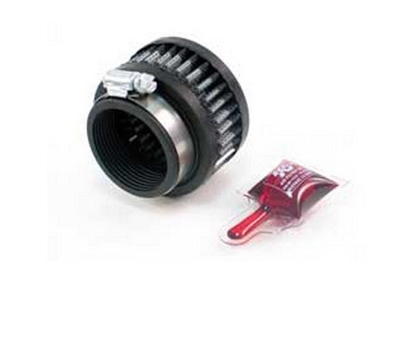 K&N Filters KNRU-2560 Universal Clamp On Filter Suit 1.875 In 48 Mm 1.5 In 38 Mm H X 3 In 76 Mm Od