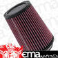 K&N Filters KNRU-2590 Universal Clamp On Round Tapered Filter Suit 4 In 102 Mm 7 In 178 Mm H X 4.375 In 111 Mm Top Od 5.375 In 137 Mm Base Od