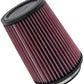 K&N Filters KNRU-2590 Universal Clamp On Round Tapered Filter Suit 4 In 102 Mm 7 In 178 Mm H X 4.375 In 111 Mm Top Od 5.375 In 137 Mm Base Od