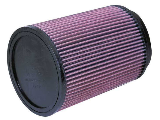 K&N Filters KNRU-3020 Universal Clamp-On Air Filter Round 6.5"Od X 9"H 5" Neck