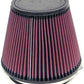 K&N Filters KNRU-3100 Universal Clamp On Filter Suit 6 In 152 Mm 6 In 152 Mm H X 7.5 In 191 Mm Base Od X 5 In 127 Mm Top Od