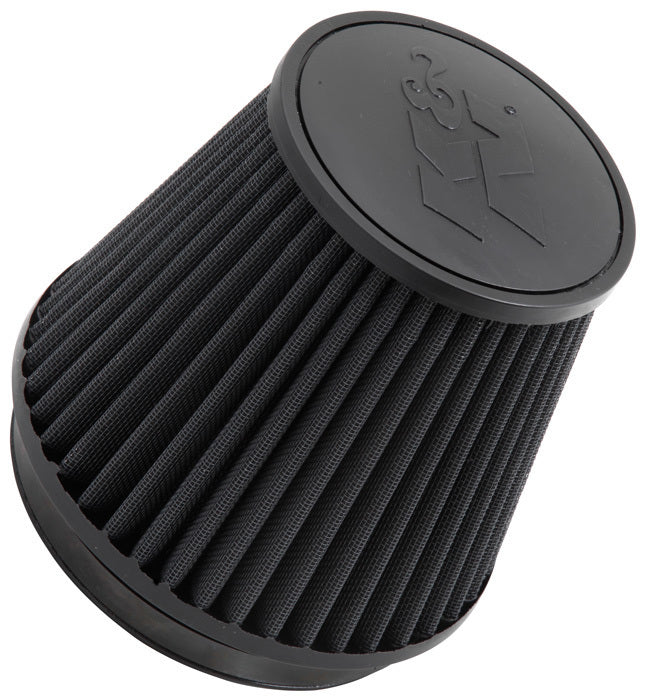K&N Filters KNRU-3102HBK Black Universal Round Tapered Clamp On Filter Suit 6" 152Mm 6"152 Mm H X 7.5" 191 Mm Base Od X 5.250" 133 Mm Top Od