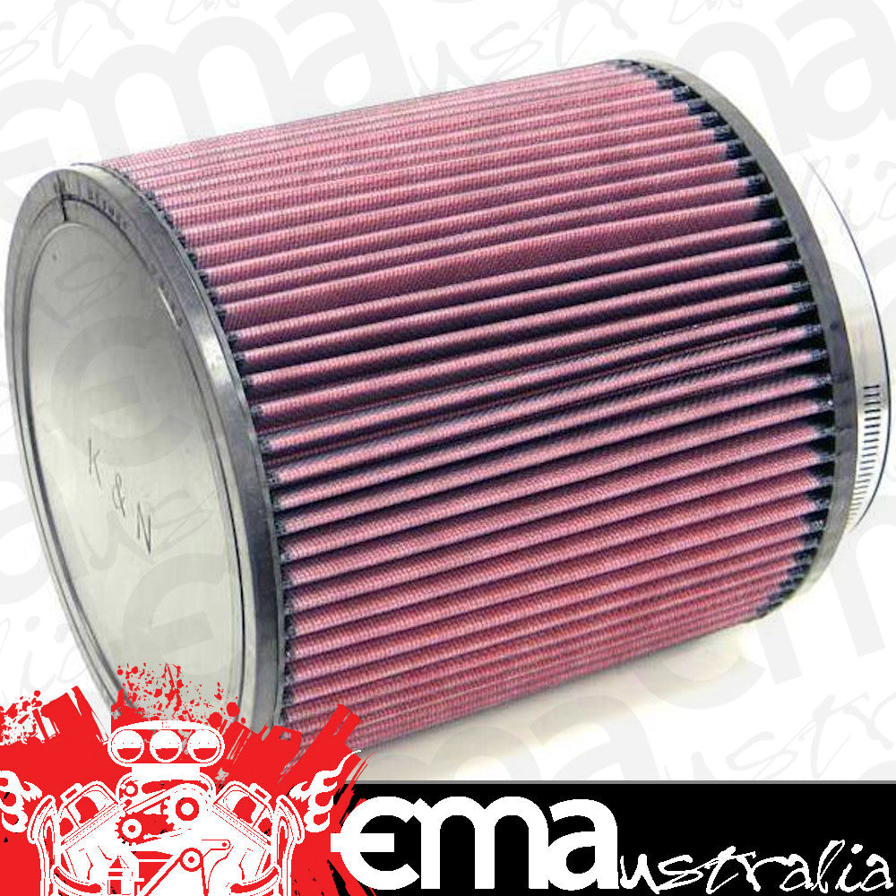 K&N Filters KNRU-3260 Universal Clamp On Filter Suit 6 In 152 Mm 8 In 203 Mm H X 7.5 In 191 Mm Od