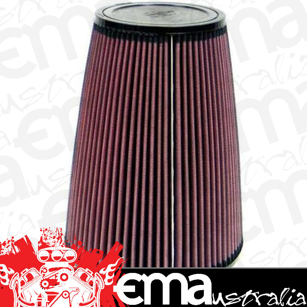 K&N Filters KNRU-3280 Universal Clamp On Filter Suit 6 In 152 Mm 10 In 254 Mm H X 7.5 In 191 Mm Base Od X 5 In 127 Mm Top Od