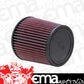 K&N Filters KNRU-3480 Universal Clamp On Filter Suit 4.5 In 114 Mm 6 In 152 Mm H X 5.875 In 149 Mm Base Od X 5 In 127 Mm Top Od