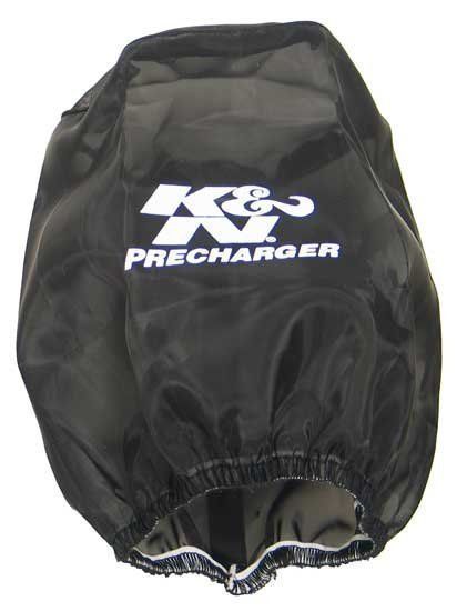 K&N Filters KNRU-4710PK Precharger Filter Wrap Oval Tapered Black