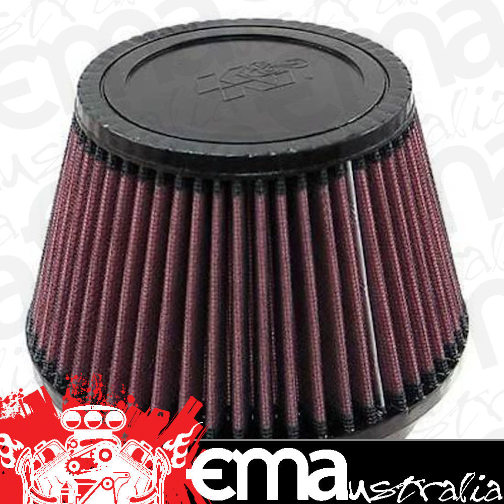 K&N Filters KNRU-5163 Clamp-On Air Filter Tapered 4.5"T X 6.5"B X 4.125"H Fit 5" Neck