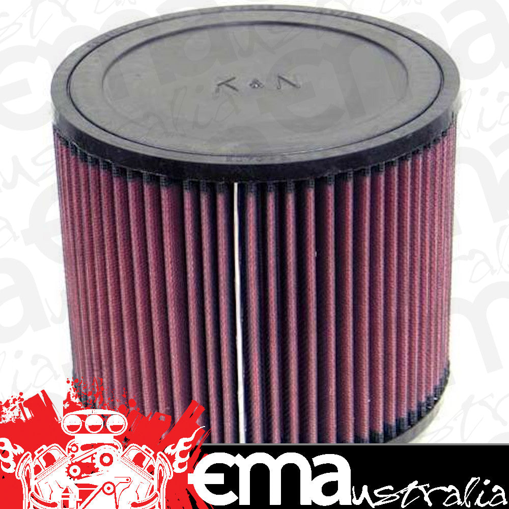K&N Filters KNRU-9004 Universal Clamp-On Air Filter Round 7"Od X 6"H Fits 3.063" Neck Kn Ru-9004