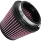 K&N Filters KNRU-9350 Universal Performance Air Filters Universal Clamp-On Air Filter 3-1/8"Flg 4-15/16"B 3-1/2"T 3-15/16"H