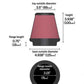 K&N Filters KNRU-9350 Universal Performance Air Filters Universal Clamp-On Air Filter 3-1/8"Flg 4-15/16"B 3-1/2"T 3-15/16"H