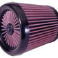 K&N Filters KNRX-3810-1 X-Stream Universal Clamp On Filter Suit 2.438 In 62 Mm 6.125 In 156 Mm H X 4.5 In 114 Mm Base Od X 6 In 152 Mm Top Od
