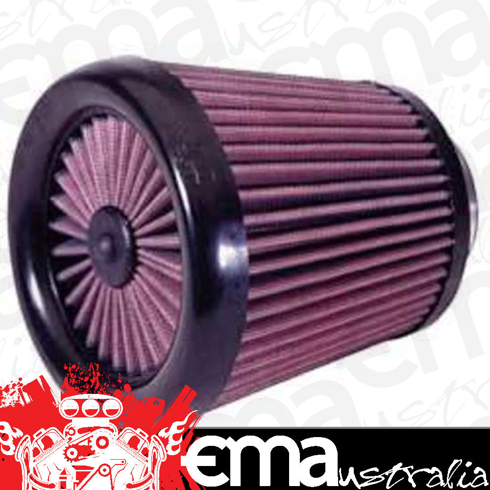 K&N Filters KNRX-3810-1 X-Stream Universal Clamp On Filter Suit 2.438 In 62 Mm 6.125 In 156 Mm H X 4.5 In 114 Mm Base Od X 6 In 152 Mm Top Od