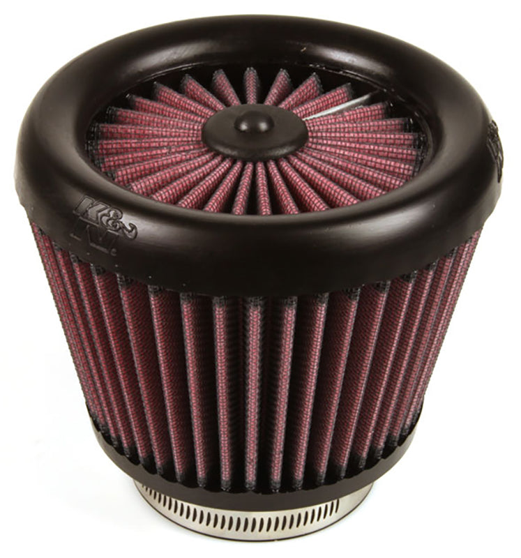 K&N Filters KNRX-3900-1 X-Stream Universal Clamp On Filter Suit 3 In 76 Mm 4.625 In 117 Mm H X 4.5 In 114 Mm Base Od X 6 In 152 Mm Top Od