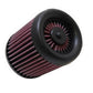 K&N Filters KNRX-4040 X-Stream Universal Clamp On Filter Suit 2.438 In 62 Mm 4 In 102 Mm H X 4.75 In 121 Mm Od