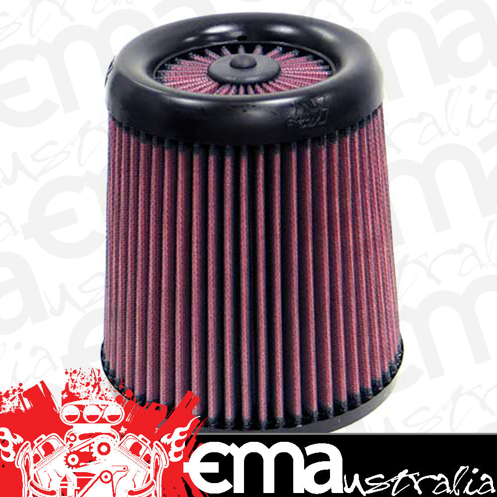 K&N Filters KNRX-4860 X-Stream Universal Clamp On Filter Suit 2.5 In 64 Mm 6.5 In 165 Mm H X 6 In 152 Mm Base Od X 5 In 127 Mm Top Od