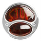 KNS Accessories KNS-KA0037 Kns Ford Model A 1928-31 Duolamp Tail Light w/ Amber Stop Red Lens (each)