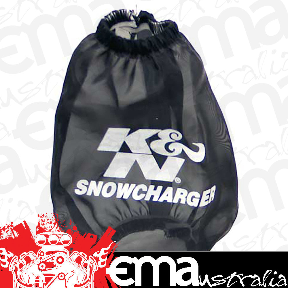 K&N Filters KNSN-2570PK Universal Clamp On Filter Wrap Black