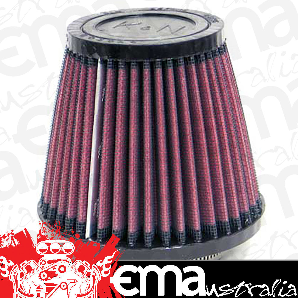 K&N Filters KNSN-2580 Universal Clamp On Filter Suit 2.75 In 70 Mm 4 In 102 Mm H X 4.5 In 114 Mm Base Od X 3 In 76 Mm Top Od