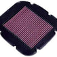 K&N Filters KNSU-1002 Replacement Motorcycle Air Filter Suit 2002-2012 Suzuki Dl1000, Dl650 V-Strom, Kawasaki Klv1000