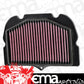 K&N Filters KNSU-1308R Replacement Motorcycle Air Filter Suit 2008-2012 Suzuki Gsx1300R Hayabusa Race Specific