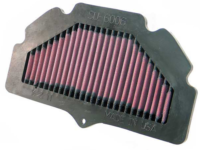 K&N Filters KNSU-6006 Replacement Motorcycle Air Filter Suit 2006-2013 Suzuki Gsr750, Gsr600