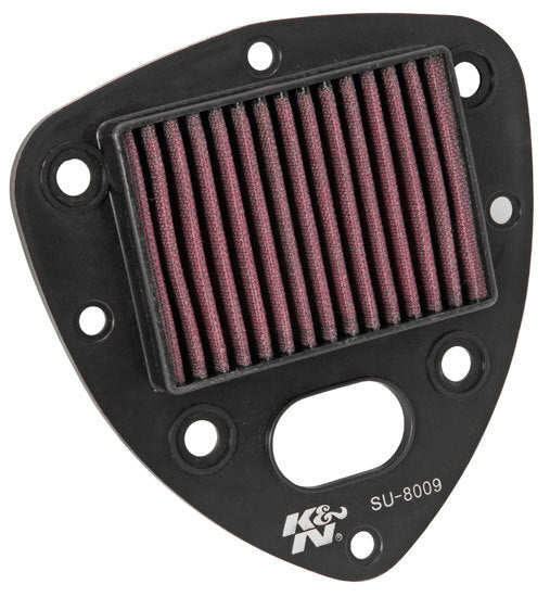 K&N Filters KNSU-8009 Replacement Motorcycle Air Filter Suit 2009-2011 Suzuki Boulevard C50 M50 & Vl800 Intruder