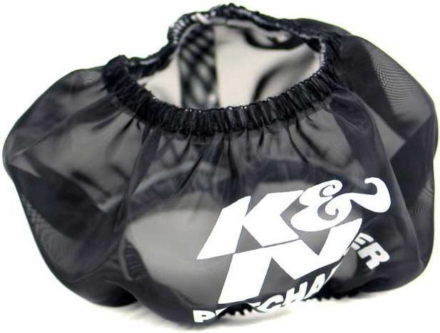 K&N Filters KNYA-2088PK Replacement Motorcycle Air Filter Wrap Black Suit 1988-2013 Yamaha Yfm125, Yfm250R Raptor, Grizzly